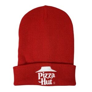 Pizza Hut Red Beanie IQ Apparel Uniform OSFA